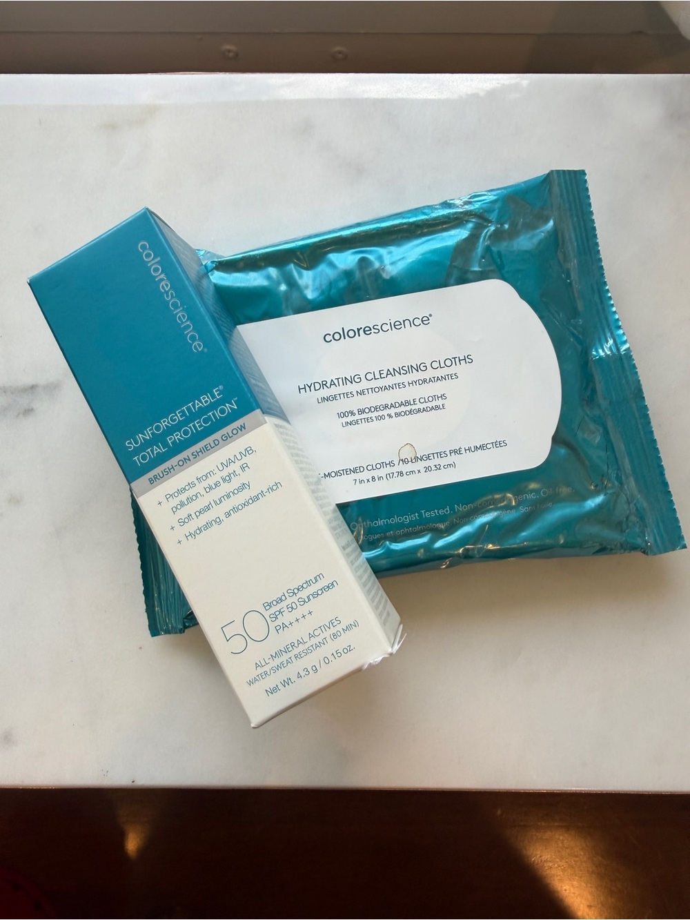 Colorescience Brush On Shield Glow Powder SPF NiB
